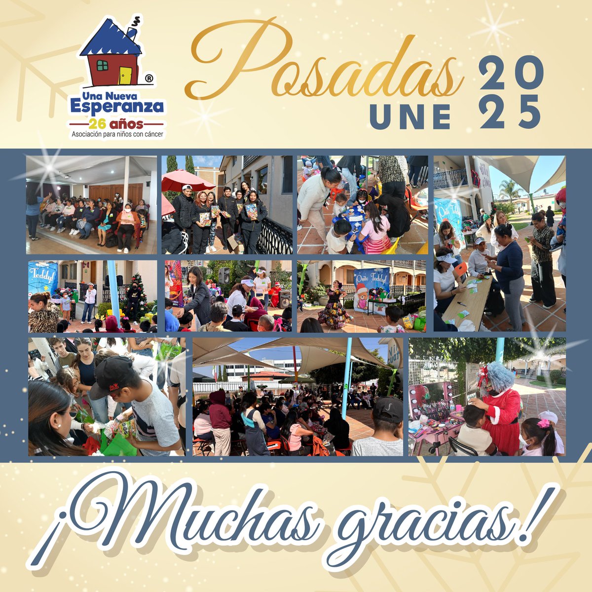 ✨ ¡Así vivimos nuestra Segunda Posada UNE 2025! ✨
Gracias a todas las personas que hicieron posible este momento lleno de alegría, unión y esperanza. Cada sonrisa nos recuerda que juntos podemos seguir creando días especiales para nuestros niños y sus familias 💙🏠
#posadaune