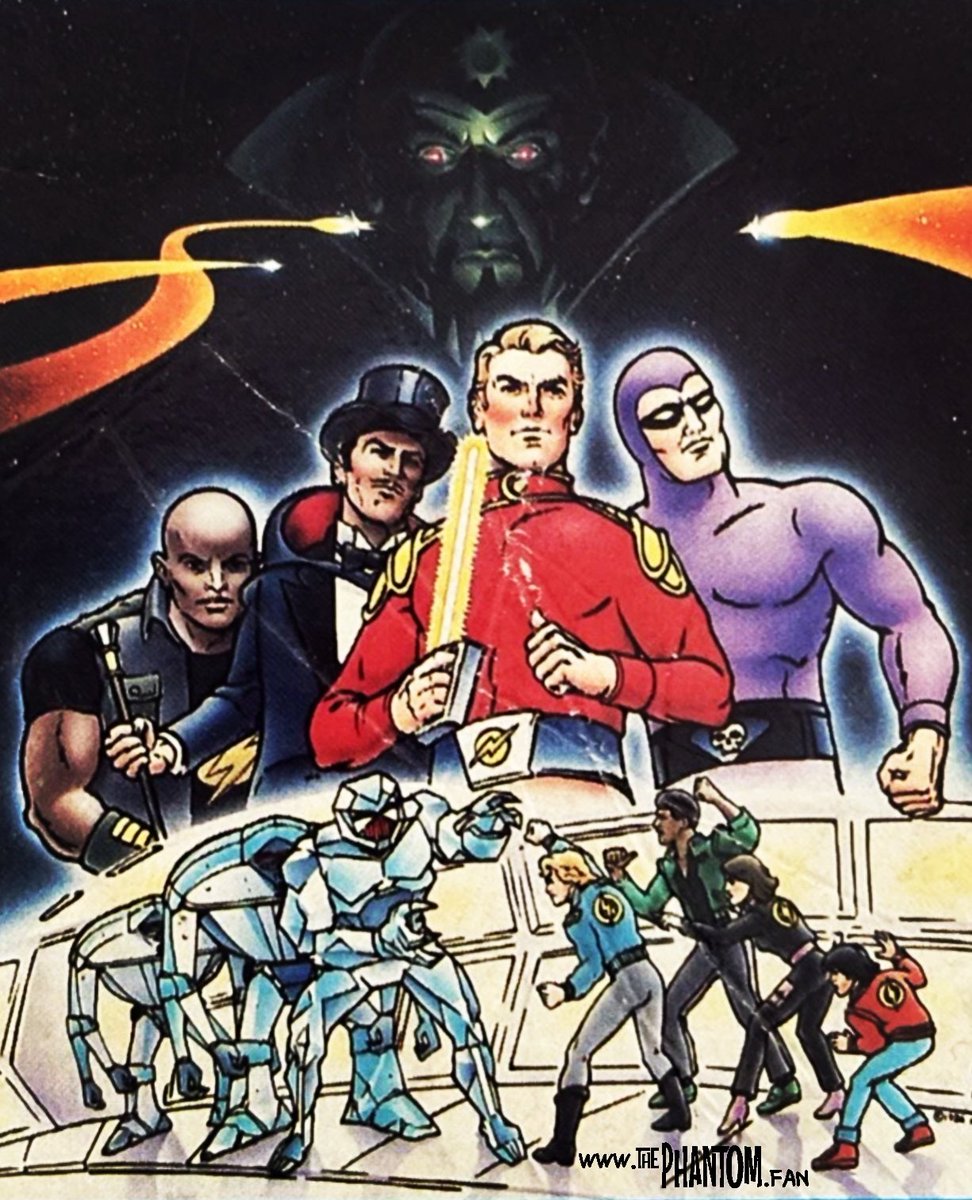 ⚡Defenders of the Earth⚡
#defendersoftheearth #thephantom #flashgordon #mandrake #lothar #ming #comicbook #cartoon