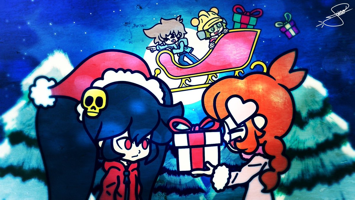zJairoArt's tweet photo. Merry Christmas Everybody! :D
#WarioWare  #メイドインワリオ
#PennyCrygor #Ashley #9Volt https://t.co/cYZ71AmlVx