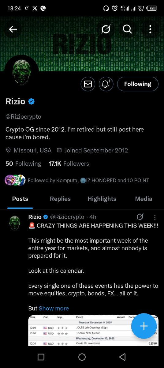 LawalObj's tweet photo. @officialmoore7 @Riziocrypto @WealthWatcherCo @MikeysFinances 9063606884
Opay

More blessing https://t.co/3PsT3CWACE