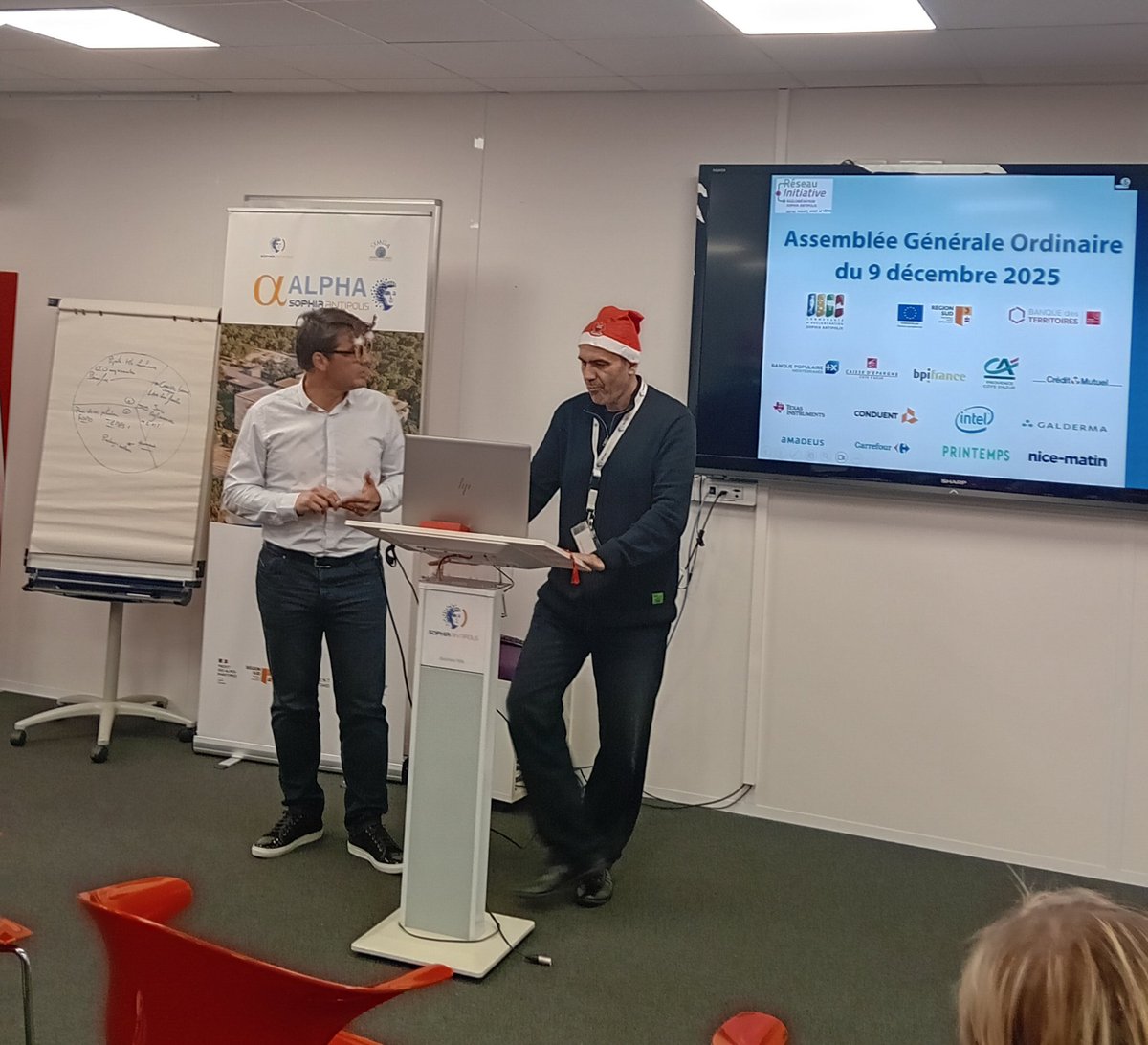 OfficeCommerce's tweet image. L' @OfficeCommerce présent à l'AG d' Initiative Agglomération Sophia-Antipolis,  un partenaire incontournable pour la création d'entreprise