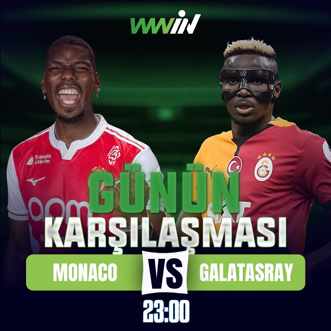 wwin_io's tweet photo. Monaco -  Galatasaray  

💰 5.000 TL ve üzeri yatırımlarınıza:

🎁 750 TL çevrimsiz yatırım bonusu
🎰 2 TL değerinde 100 Mega Freespin fırsatı

🔥 Yatırımını yap, bonuslarını anında al!

🦁 Temsilcimize Avrupa yolunda başarılar dileriz! ✨
 (https://t.co/3eGFsPYI67) https://t.co/wyqIjvtEHf