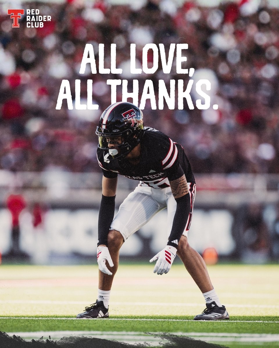 ashtonhamp3's tweet image. Big thanks to the @RedRaiderClub for always showing love. 🙏🏾
Your support pushes us to be better every single day on the field, in the classroom, and in the community. Couldn’t do it without y’all. redraiderclub.com/support