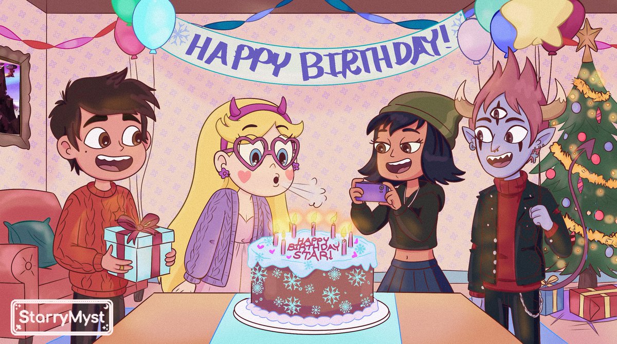 Today’s my birthday ig ig lol 🫶🤭
Here’s some art of Star from my au since she’s a December bb too ✨❄️

#StarVsTheForcesOfEvil #SVTFOE #SVTFOEAU #fanart #myart #cartoon #Disney #starco #StarButterfly #marcodiaz #JannaOrdonia #tomlucitor #AOPAU #fanau
