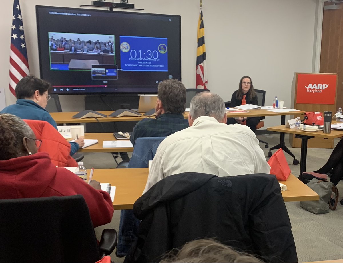 Karen Morgan, AARP Maryland executive council member, championed anti-fraud legislation in Annapolis. Our newest volunteers join a strong team of AARP Maryland advocates ready to represent the 50+ community and their families at the State Capitol in 2026!