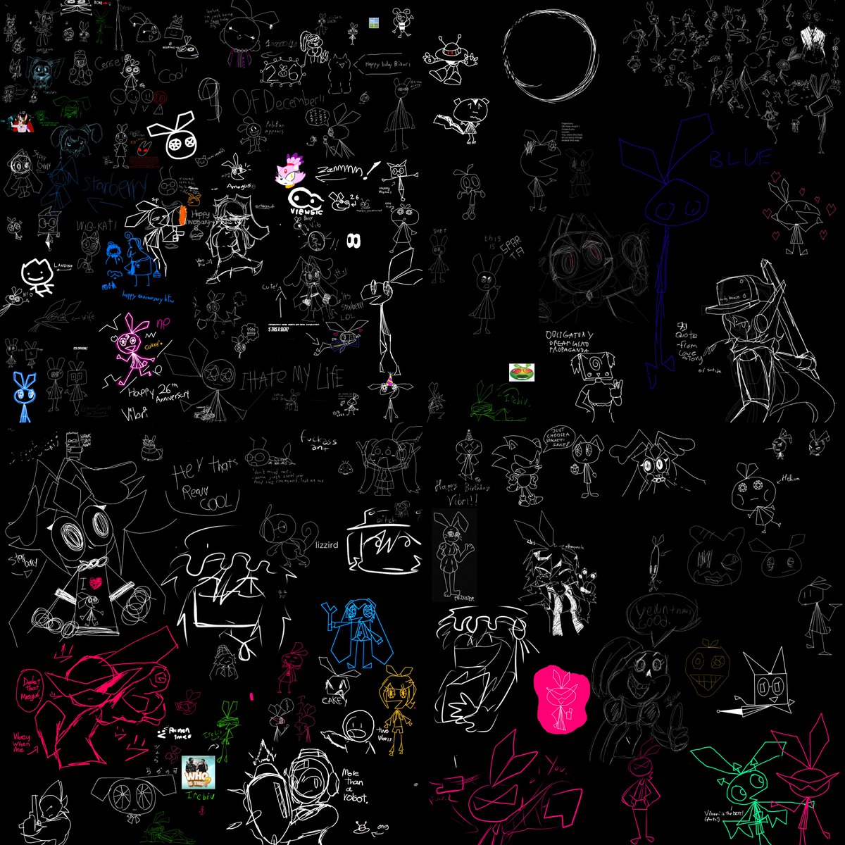 thanks to everyone participating on the board, 
Happy 26th birthday glory to Vibri