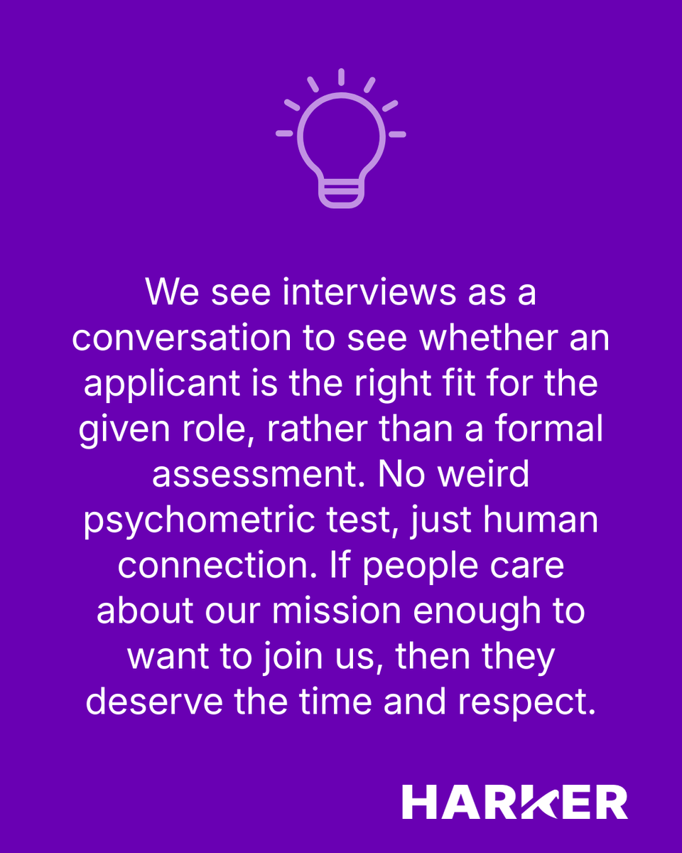 harkerapp's tweet photo. We're proud of our inclusive recruitment practices, and a key aspect of this is creating the most comfortable and equitable interview process for all applicants💡

#Interviews #RecruitmentProcess #InclusiveRecruiting #ApplicationProcess #HiringProcess https://t.co/PpZActOWJb