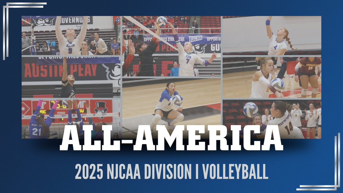 NJCAAVolleyball's tweet photo. 🎖️The votes are in

The 2025 #NJCAAVB DI All-America selections are here! 

3⃣0⃣ top-notch student-athletes earn recognition

Full teams | https://t.co/s2RmsrCkio https://t.co/NDiQZQEtDq