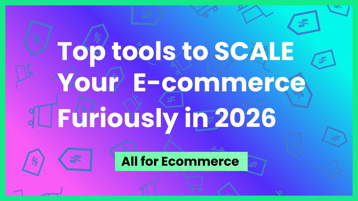 All for Ecommerce tweet media