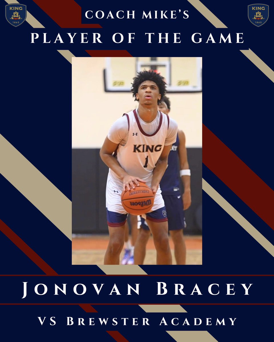 kingschoolbball's tweet image. Jon contributed on all parts of the floor. Scoring, defending, disrupting - he was next level

Coach Mike: “Jon had some foul trouble which led him to not getting his usual minutes but was able to battle through and make big plays for us in our comeback!”
@Jonov4n