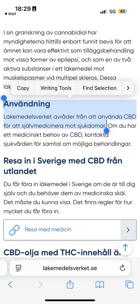bonnier_david's tweet image. TLV:s delrapport har nu publicerats och tar bland annat upp extemporeförskrivningar av cannabis.

Inte helt oväntat innehåller rapporten flera faktamässiga felaktigheter och, skulle jag säga, rena osanningar.

Ett exempel (se bifogat) är påståendet att Läkemedelsverket avråder…