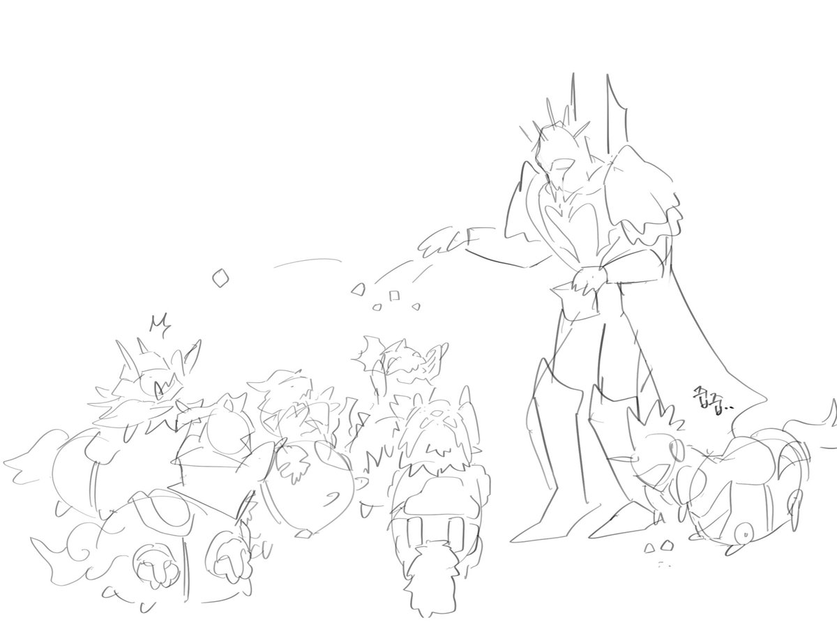 Goosetav_G109's tweet photo. 디코에서 한 뚱카림 낙서라도…#Hecarim #Ledros https://t.co/9yXjUxltUO
