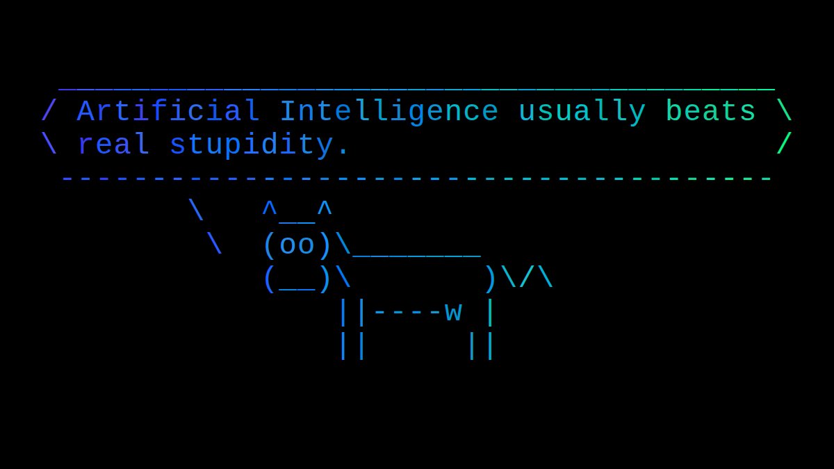 cowsayco's tweet image. #tech #dev #coding #devmemes #developers #devjokes #codinglife