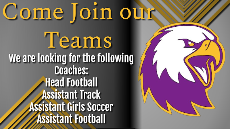 Rantoul High School is looking for Coaching Applicants.   If interested reach out to the Athletic Office at chrisdryer@rths193.org or go to the website and fill out an application (rths193.org)
