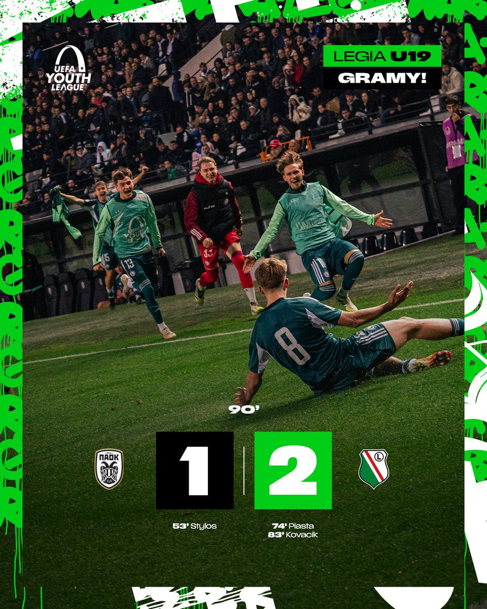 90+5' | AAAAAAAAAAAAAAAAAAAWANS JEST NAAAAAAAAAAAAAAAAAAAAAASZ!!!

#PAOKLEG #UYL 1:2