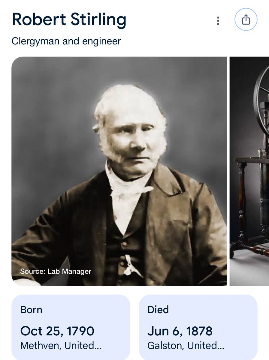 TRiLLLeft's tweet photo. @CptStrugglebus #StirLingEngine #TheGoodNewsIsHere
Runs off 🧊🪨🪵☀️
Name the fuel ⛽️ 
StirLing the Rule 📏👑
that consumes them all.
No fusion needed.
Just the genius of a Scottish clergyman &amp; engineer rediscovering the power behind so-called “mystery religion.”
⚡️#PowerToThePeople #SiSePUEDE✊ https://t.co/TrVrDj33Jj