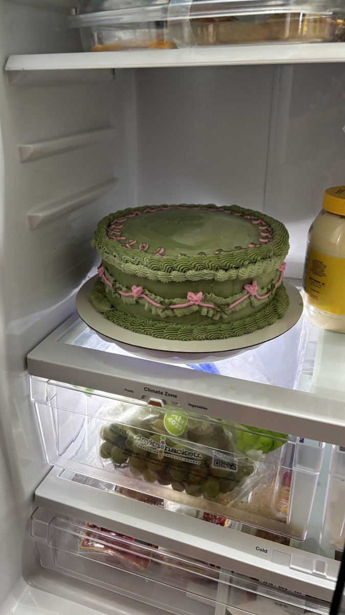 trashleynine's tweet photo. channeled my inner @qtcinderella &amp; tried making my mom a birthday cake! (don’t judge too harshly it’s my first time) https://t.co/zaLDGg1Smm