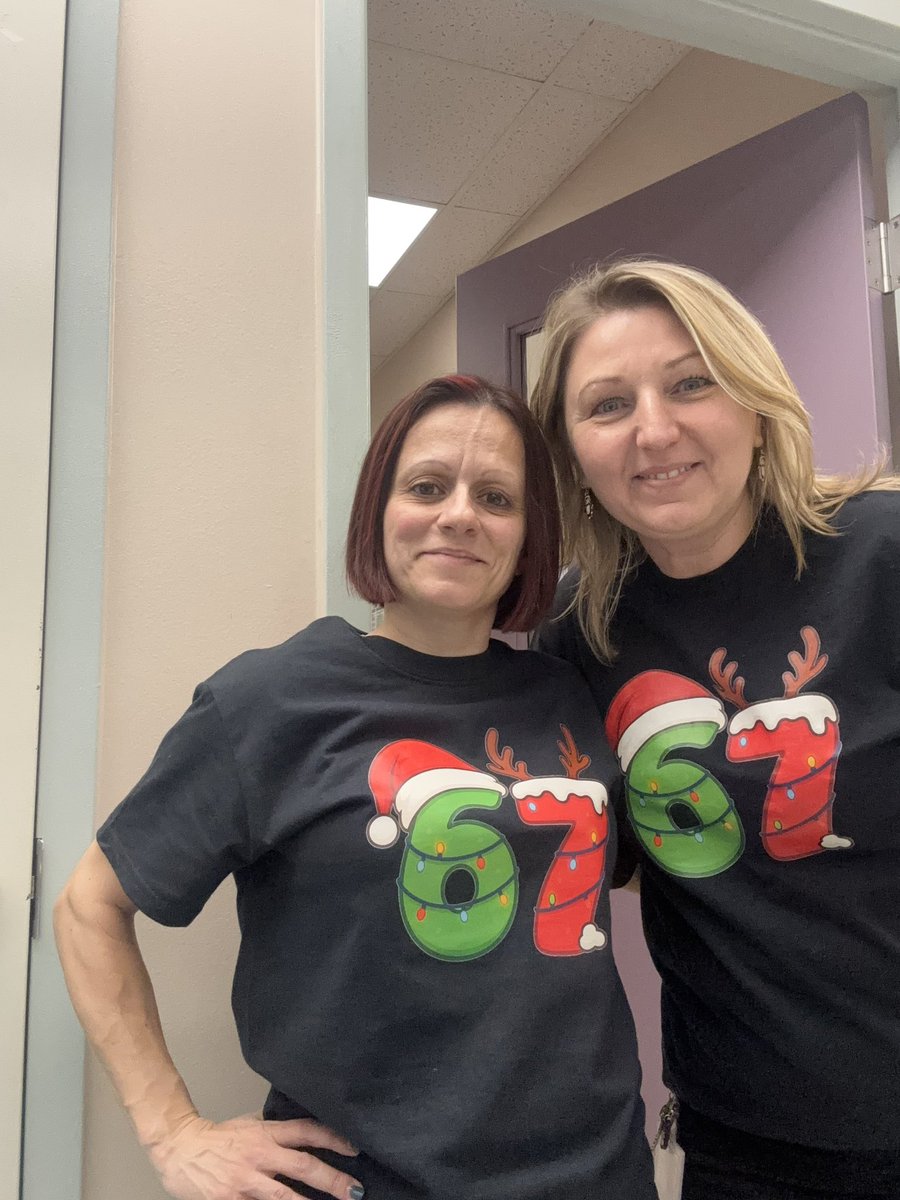 Getting in on the 6-7 spirit on the 67 day of school <a href="/SLRuizSchool/">San Lorenzo Ruiz Catholic School</a>