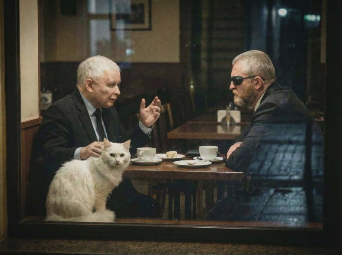 _NuclearPunk_'s tweet photo. Politycy Polski, Ukrainy, Rosji i Unii Europejskiej spotkali się w Lublinie w restauracji „Солодка Бандерівська Дірка” aby omówić kapitulację Ukrainy. Z pierwszych ustaleń wynika, że Polsce przypadnie Lwów, w zamian mamy oddać Tuska i Sikorskiego oraz 50 ton cebuli. https://t.co/PSdFpivHMJ