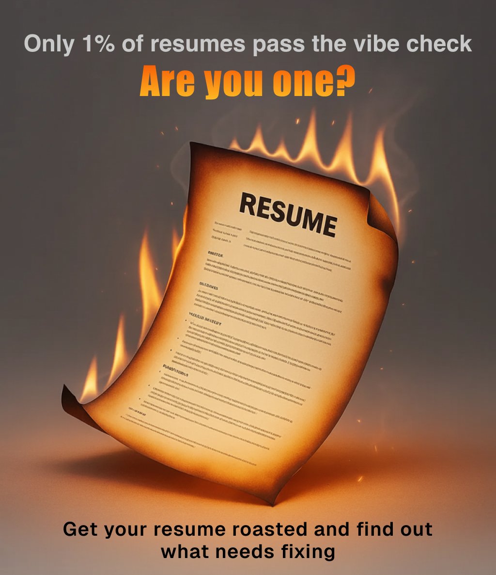UIXLabs_co's tweet photo. If your resume hasn’t been roasted yet, congrats -
you’re still living in denial😂 #RoastYourResume #Pikaresume

--> --> --> https://t.co/CzGA9W27CW https://t.co/rK08NO5Idj