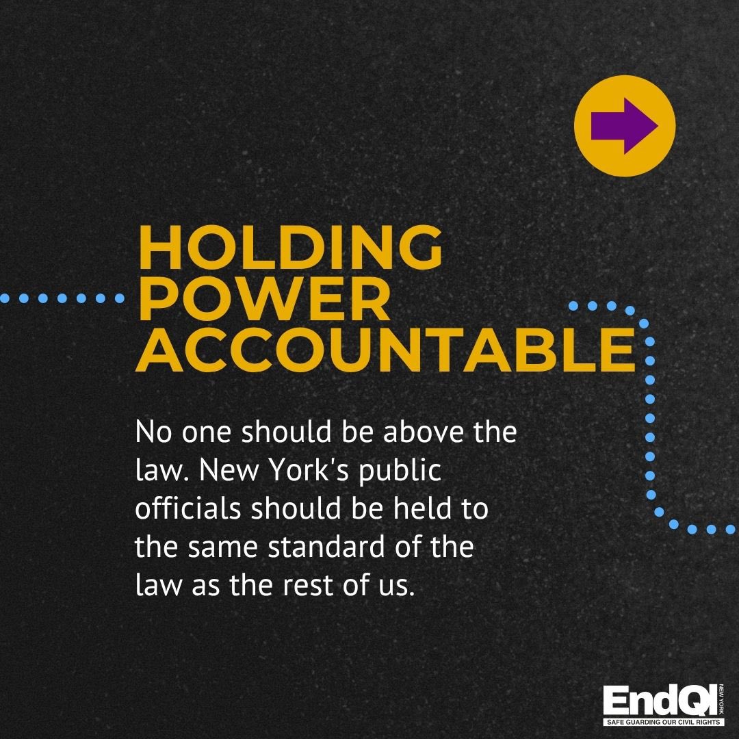 #JusticeUnderThreat #EndQINY #SafeguardingOurRights