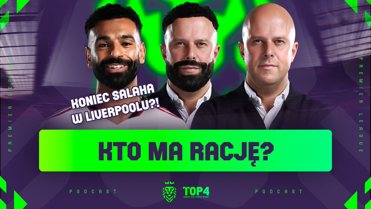 O Salahu wypowiedzieli się już wszyscy, więc jeszcze my dorzucamy.

My, czyli <a href="/OlekAdrian/">Adrian Olek</a>, <a href="/RadekP92/">Radosław Przybysz</a> i ja.
- kłopoty, kłopoty Salaha,
- jak skacze Odegaard,
- Cold Water FC na 0:0
- Wielki Mount, wielki Bruno
- Wielka walka Radka z samym sobą.

Zapraszamy: youtube.com/watch?v=d4sja1…