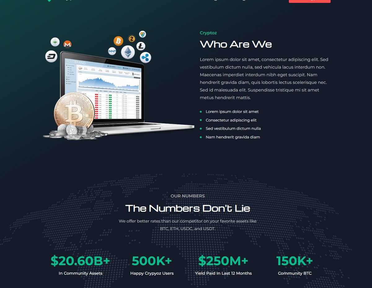 gmk36460's tweet image. Designed and developed a crypto-focused web platform with a structured UI, responsive layout, and a stable backend powering its content and features.
Sharing a few final screens below.
#FullStack #WebDevelopment #UI #Backend #Frontend #CryptoTech