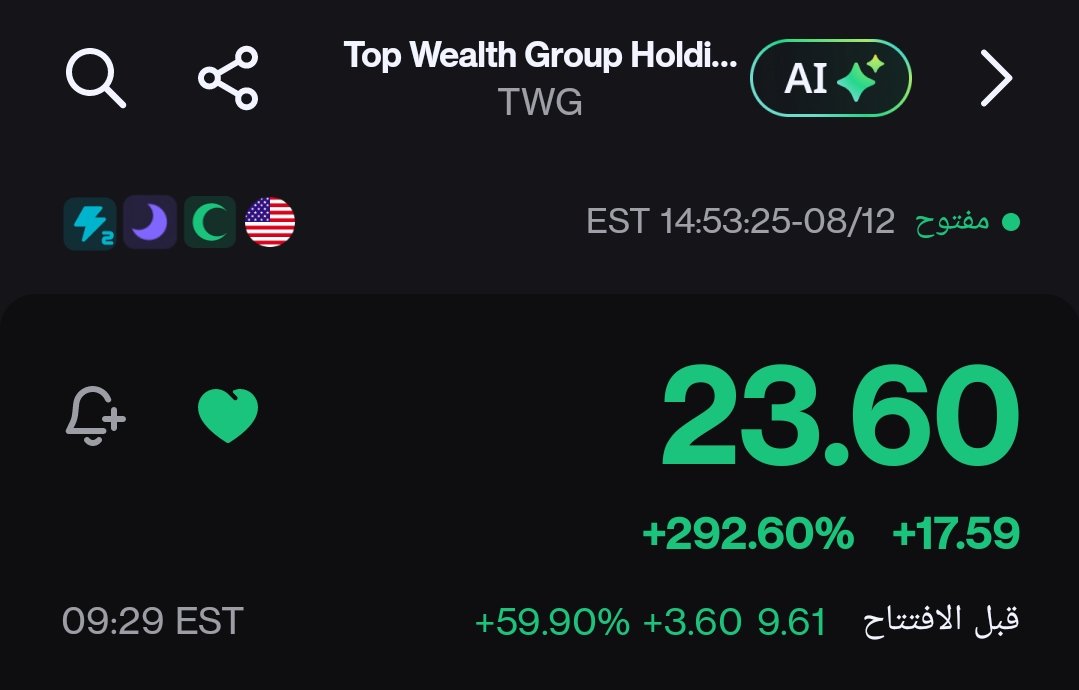تبون اسهم زي $SMX و $TWG

وأنتوا تعرفون فالكون إذا وعدكم 💪

تفاعلوا ووصلوا هذة التغريدة ترند وابشروا بسهم يطيب خواطركم🥳

ريتويت تفضيل إعجاب ❤🔄🔖

ويجيكم السهم هنا وفي القناة 
رابط القناة👇

 t.me/mbas7700
#SPX
#السوق_الامريكي 
#الاسهم_الامريكيه 
#ناسداك