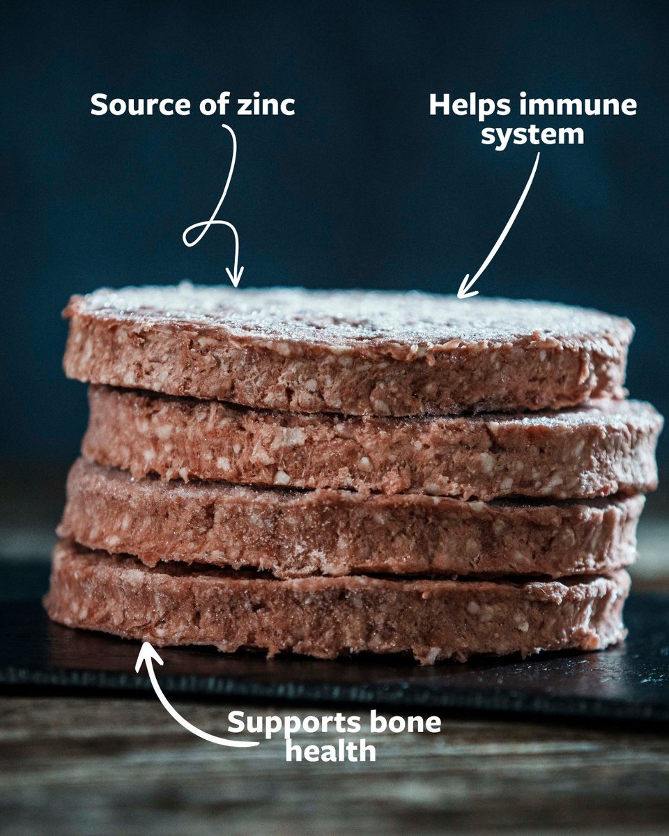 DunbiaGroup's tweet photo. 🥩 Red Meat &amp; Immune Support ❤️

Red meat is a natural source of zinc, which helps your immune system function normally and supports bone health too.

💪 Real food, real benefits.

🔗 AHDB, https://t.co/4DrhJGbitA

#RedMeatFacts #Zinc #EatWellLiveWell #MeatMatters https://t.co/paBlvCdGFD
