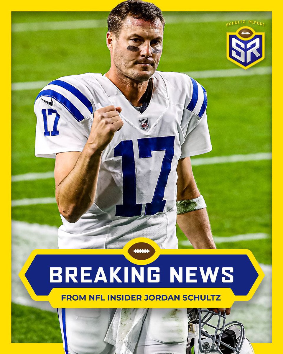 Schultz_Report's tweet image. BREAKING: The #Colts are signing QB Philip Rivers, multiple sources tell me.

The 8× Pro Bowler spent the 2020 season with Indy, and now — in 2025, at age 44 — returns to try to help the 8–5 Colts make a playoff push.