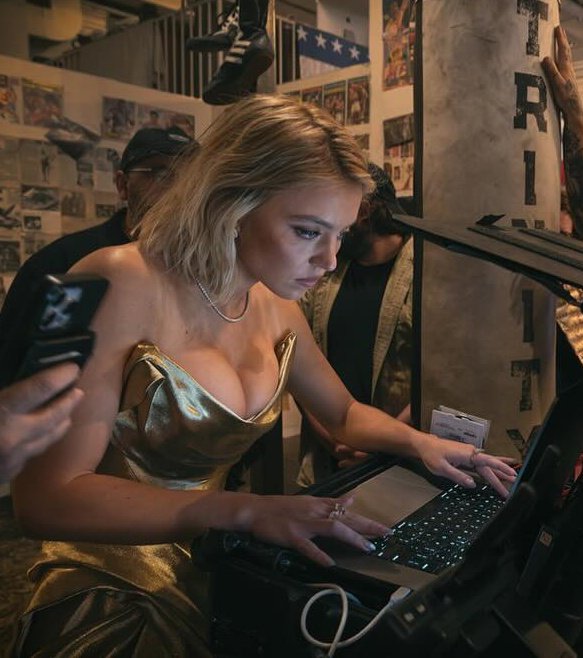 Sydney Sweeney for Sports Illustrated.