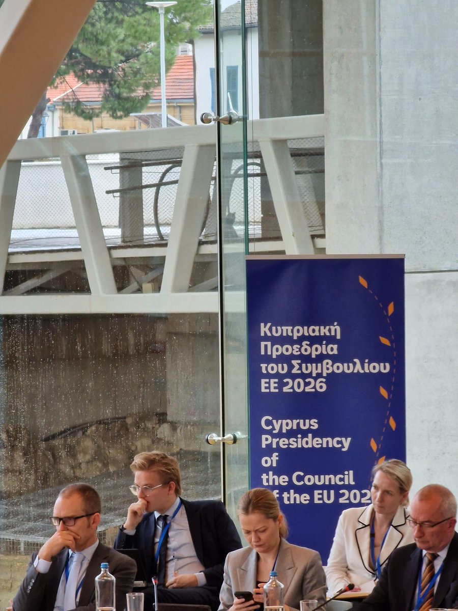 Permanent Secretary, Ambassador Theodora Constantinidou hosted today the Informal Meeting of EU State Secretaries and Secretaries-General in Lefkosia. 

Discussion focused on the priorities of the incoming Cyprus’ Presidency of the Council of the EU, as well as current