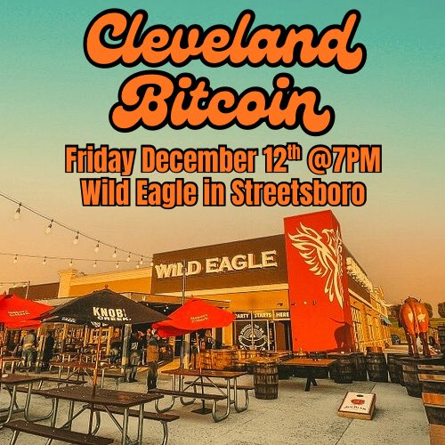 Cleveland Bitcoin Meetup tweet media