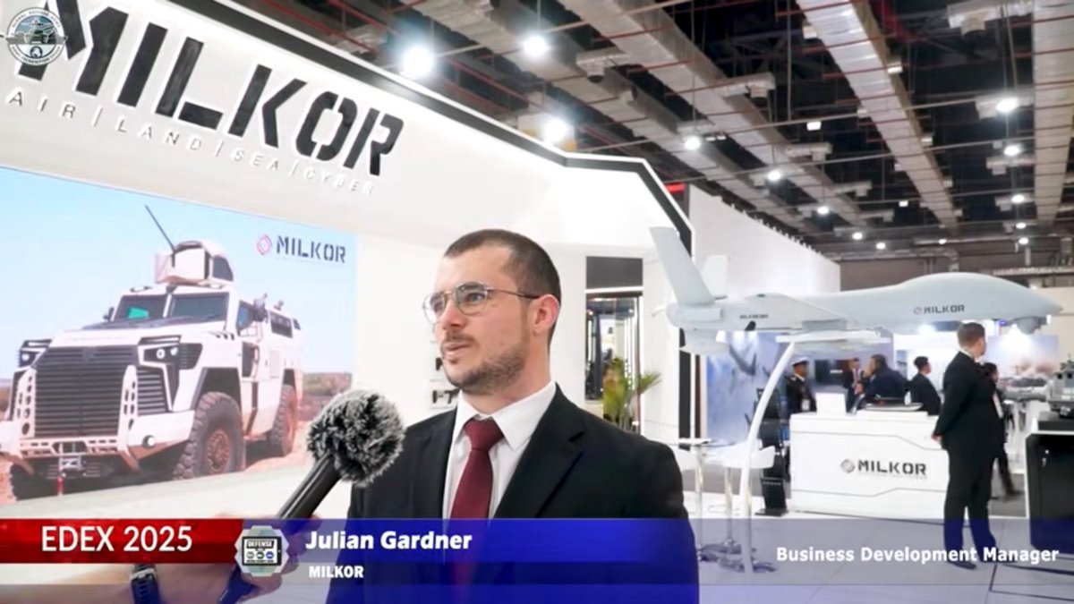 South Africa’s Milkor displays next-gen Combat Platforms at EDEX 2025 with UAV, MRAP, and Petrol Boat.

Video=>youtube.com/watch?v=yiSRrQ…