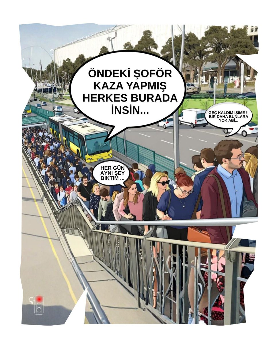 Ah İstanbul'um
#HerGünAynıTrafik