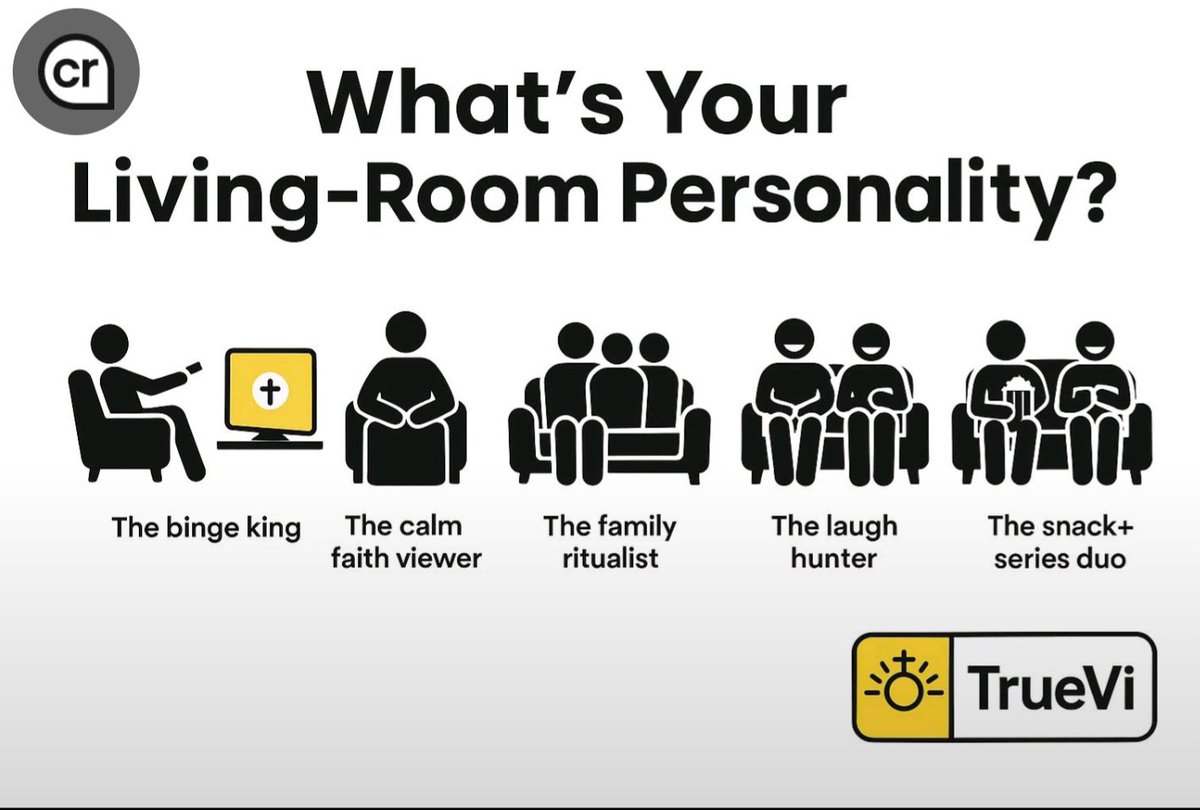 TrueviOfficial's tweet image. Every living room has a binge personality 😌
But the remote? It always has one boss.
From calm faith viewers to snack-and-series duos—TrueVi fits them all.
So tell us 👇 Who runs the remote at your place?

Hashtags:
#TrueVi #BingeBoss #LivingRoomVibes #WatchTogether #OTTUSA