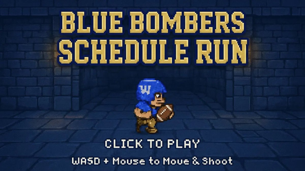 3DownNation's tweet image. Winnipeg Blue Bombers mercilessly roast CFL opponents in schedule release video game

3downnation.com/2025/12/09/win…

#Bombers #Winnipeg #CFL #Schedule