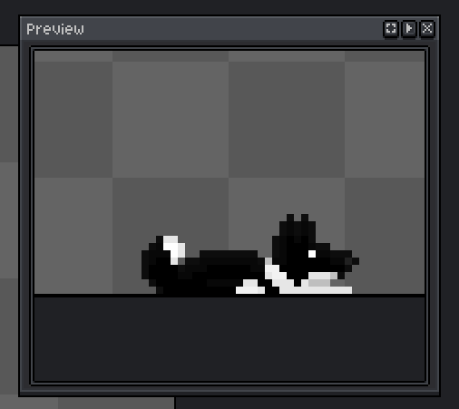 Designing the pixel art of Duc, the sponsor’s dog. Thank you so much! :D
#pixelart #indiedev #gamedev