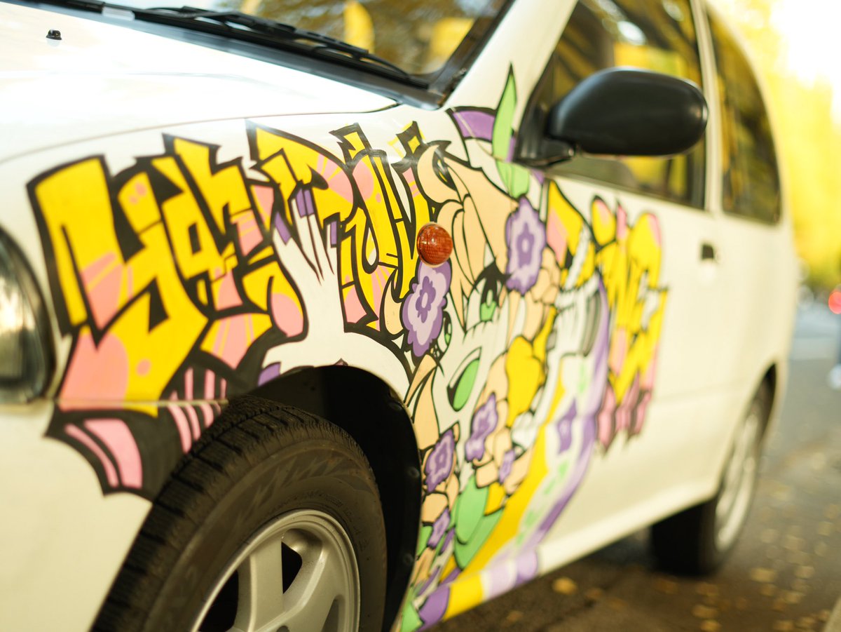 V_0BA's tweet photo. SUBARU VIVIO KW3 × 🌈🕒・🌽 https://t.co/vcsEqbEF9V