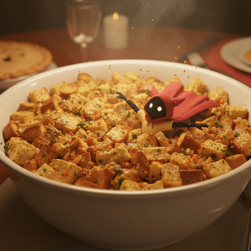 I see a lot of chatter about stuffing stuff. So here's some stuffing.