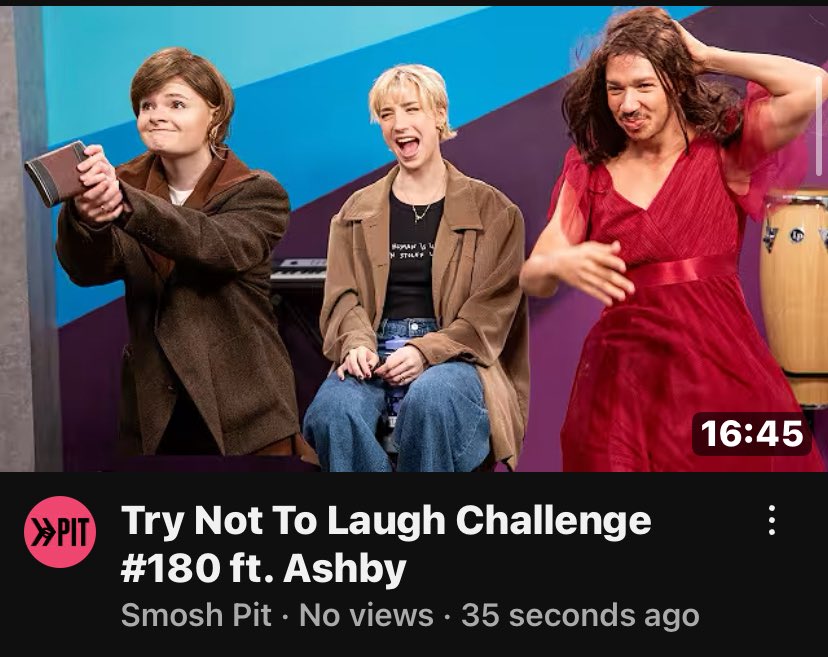 meatballnews93's tweet photo. Let’s get some laughs in!
Angela Giarratana is featured in a new Smosh Pit YouTube video!
#angelagiarratana #chansemccrary #courtneymiller #chansemccrary #ashbyflorence #smosh #smoshpit #youtube #tntl
https://t.co/EvldOQBVVf https://t.co/XtMJpsv6nx
