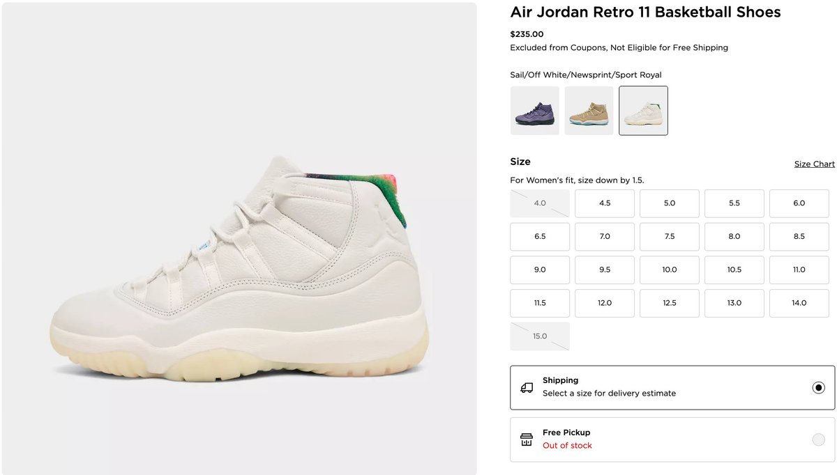 SOLELINKS's tweet photo. Ad: Use status cash
Air Jordan 11 Retro City Pack 

JD Sports 
Mojave:https://t.co/0UTzBaQalb
H-Town:https://t.co/rllzXEKjq5
285:https://t.co/TKWhbv4qQa 

Finish Line 
Mojave:https://t.co/wjgQbs1w1r
H-Town:https://t.co/7nByYW7cqG
285:https://t.co/4t5nJSlMG0 https://t.co/pwUJAILoEB