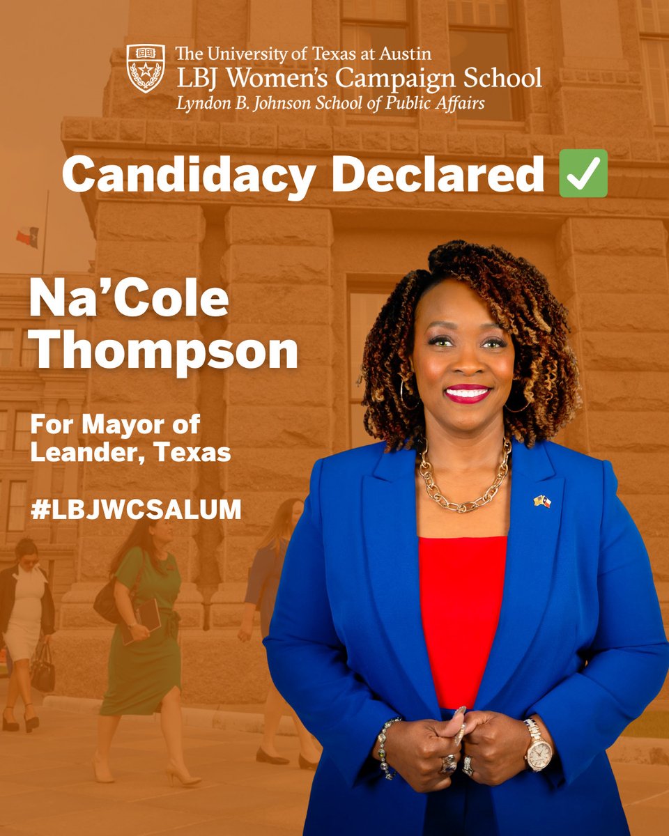 LBJ Women's Campaign School tweet media