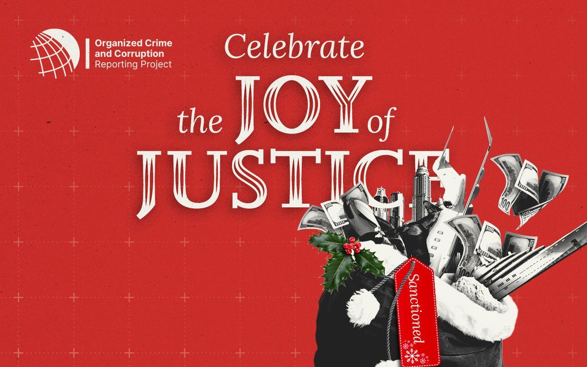 OCCRP's tweet photo. Today marks Anti-Corruption Day — so what better way to celebrate than giving the gift of accountability?

Donate to OCCRP today and help us do what we do best: making the world’s most powerful crooks uncomfortable.

https://t.co/DZHs1vQ8iW https://t.co/AGZcQiBJ9s