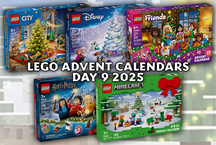 JediNewsNetwork's tweet image. LEGO CITY, Disney, Friends, Harry Potter and Minecraft Advent Calendars 2025 - Day 9 - jedine.ws/v4k3 #StarWars @LEGO_Group #LEGOCITY #LEGOFriends #LEGOHarryPotter #LEGODisney #LEGOMinecraft #HarryPotter #Minecraft #Disney #AdventCalendar #Day9
