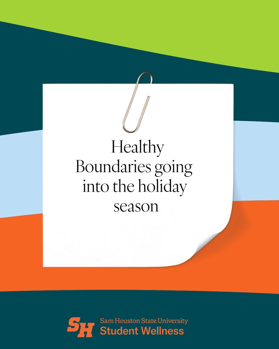 SHSU Student Wellness tweet media