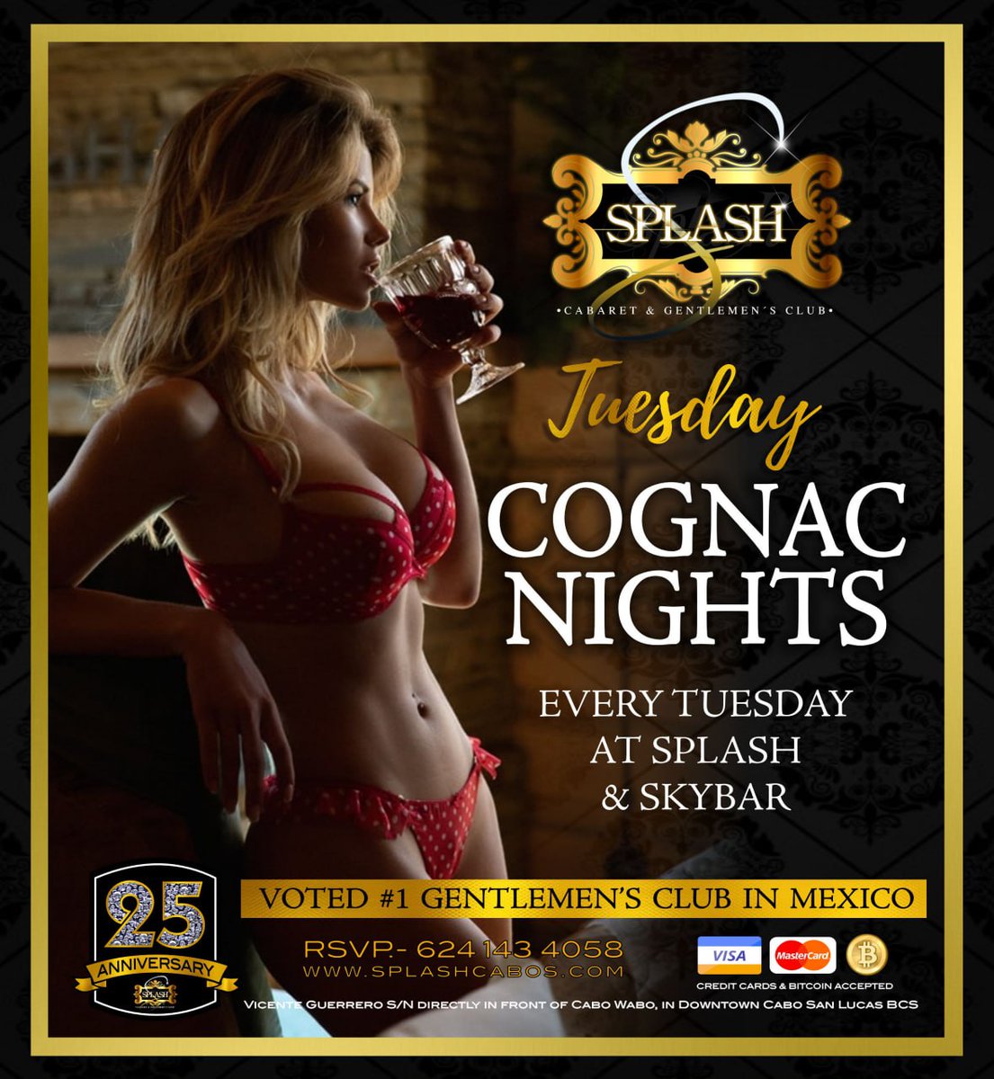 SplashCabos's tweet photo. Lingerie that leaves you breathless, cognac that leaves you speechless.

SPLASH &amp; SKYBAR
Reservations: 624-143-4058
https://t.co/ajUBkN94X5

Cabo San Lucas, Baja, Mexico

#SplashCabo #splash #skybar #showgirls #cabo #cabosanlucas #loscabos #nightlife #cabowabo https://t.co/viS4EKyxmg