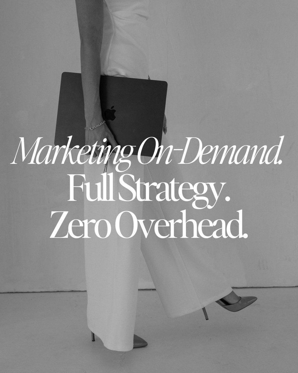Most teams don’t need more ideas — they need marketing that actually gets done.

Marketing On-Demand is your flat-rate team delivering weekly execution, clear strategy, and speed — zero overhead.
Stay visible. Scale smarter.

#MarketingStrategy #TribeAgency #MedTechMarketing