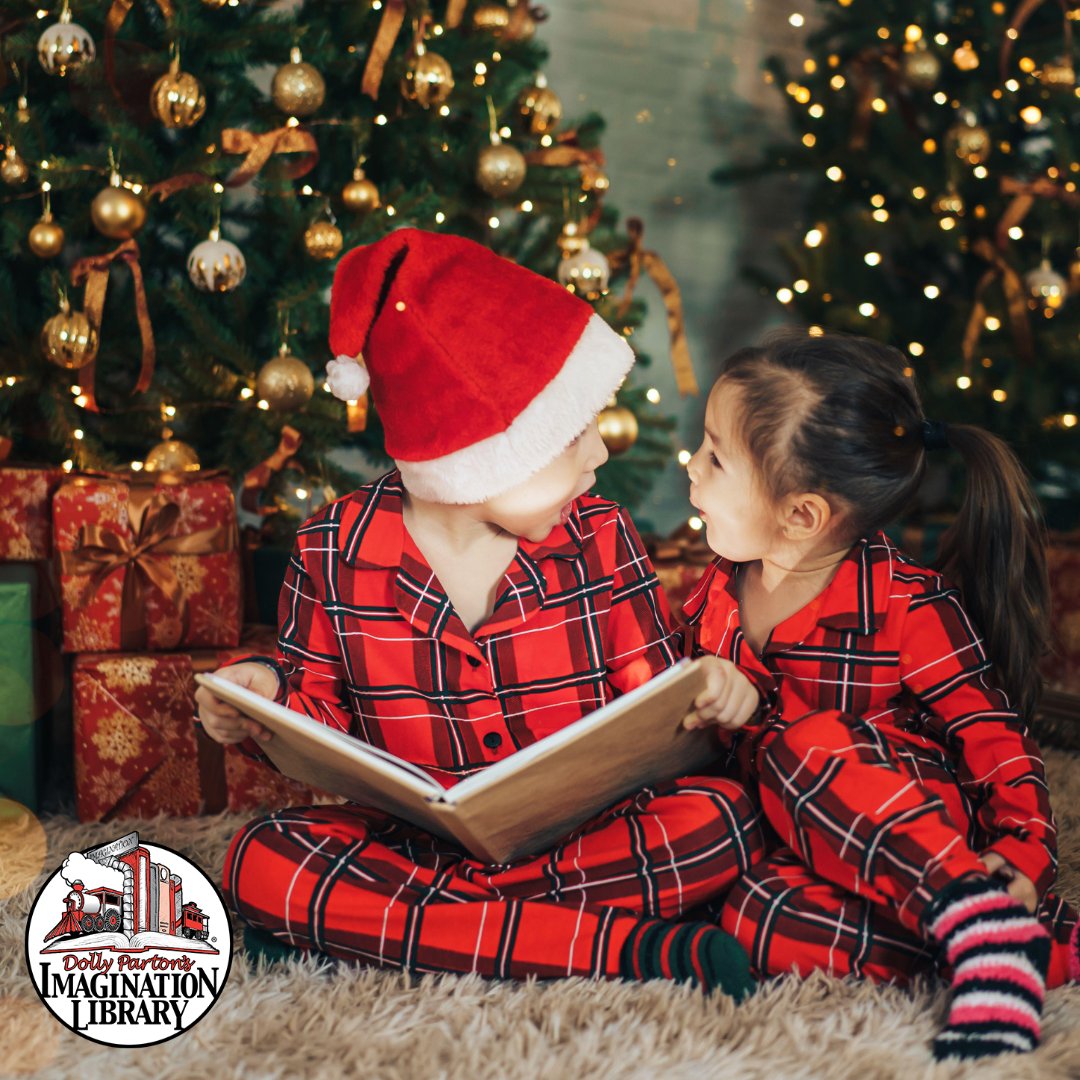 “Every month, my daughter runs to the mailbox looking for her new Imagination Library book. It’s the highlight of the month for her! And her big brother loves reading them to her, too!"
You can sponsor a child today and bring the same joy to other children!🎄
Text BOOKS to 71777