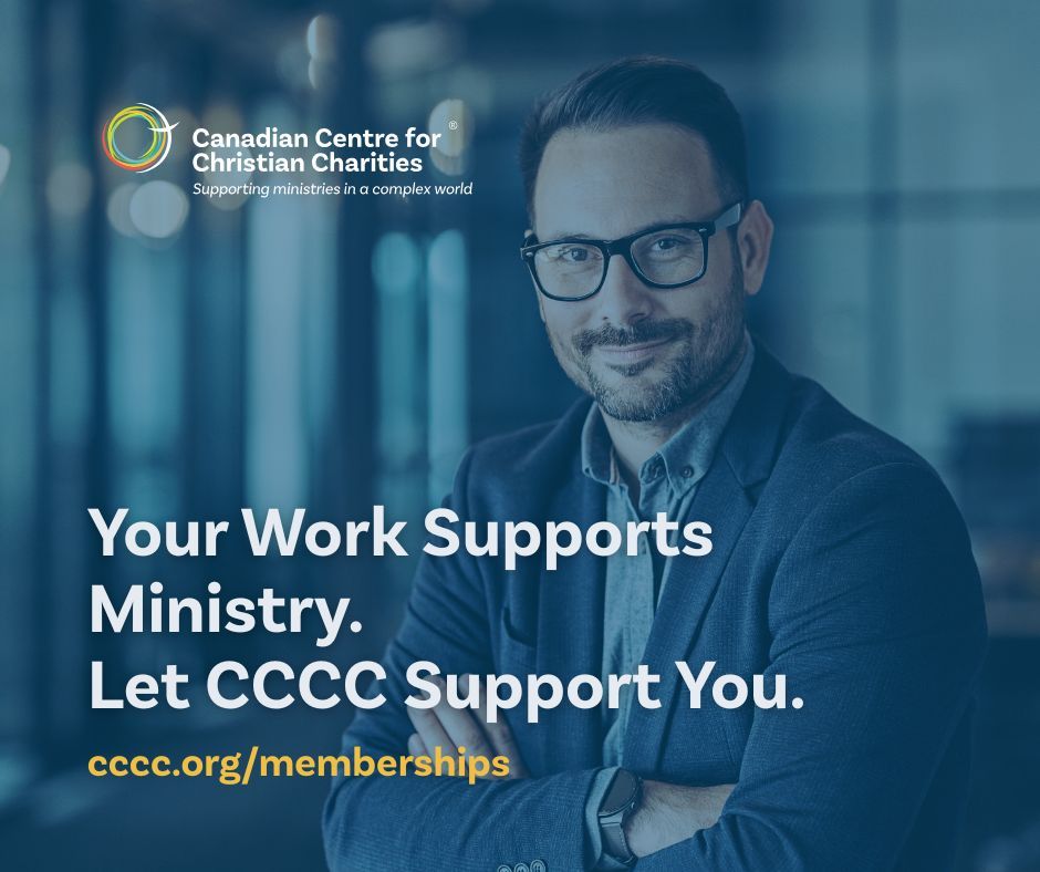 Your Work Supports Ministry. Let CCCC Support You.

A CCCC Professional Membership gives you resources, sector insight, and connections that help you serve Christian ministries and charities with confidence.

Learn more: cccc.org/membership